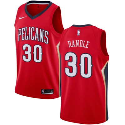 Nike New Orleans Pelicans #30 Julius Randle Red Youth NBA Swingman Statement Edition Jersey